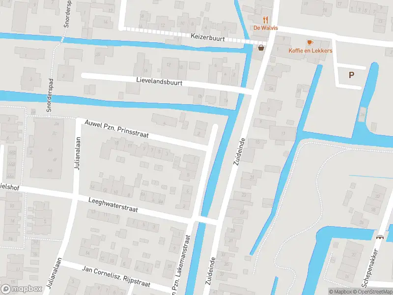 Ambulance met gepaste spoed naar de Auwel Pzn. Prinsstraat in De Rijp