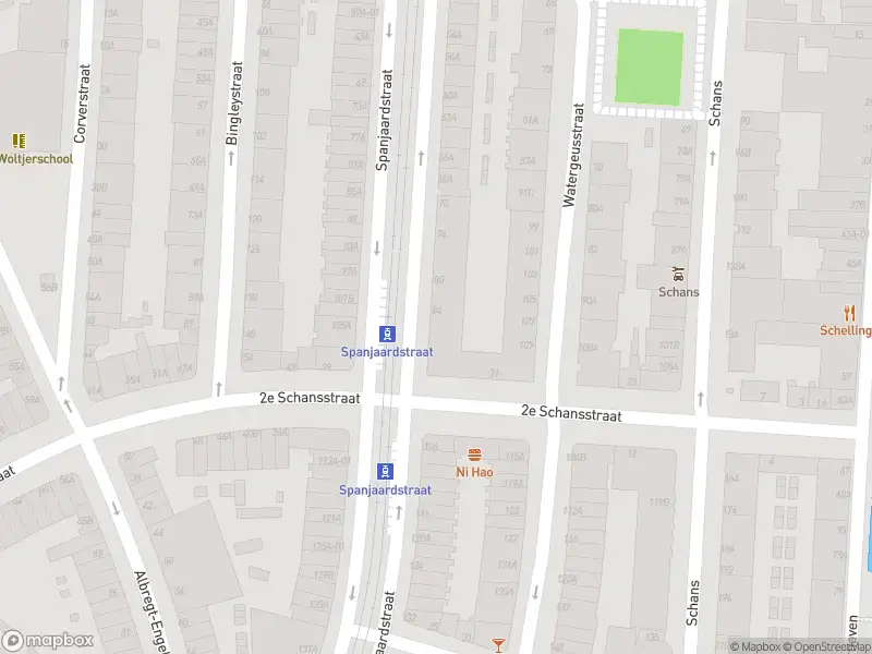 Ambulance met grote spoed naar de Spanjaardstraat in Rotterdam