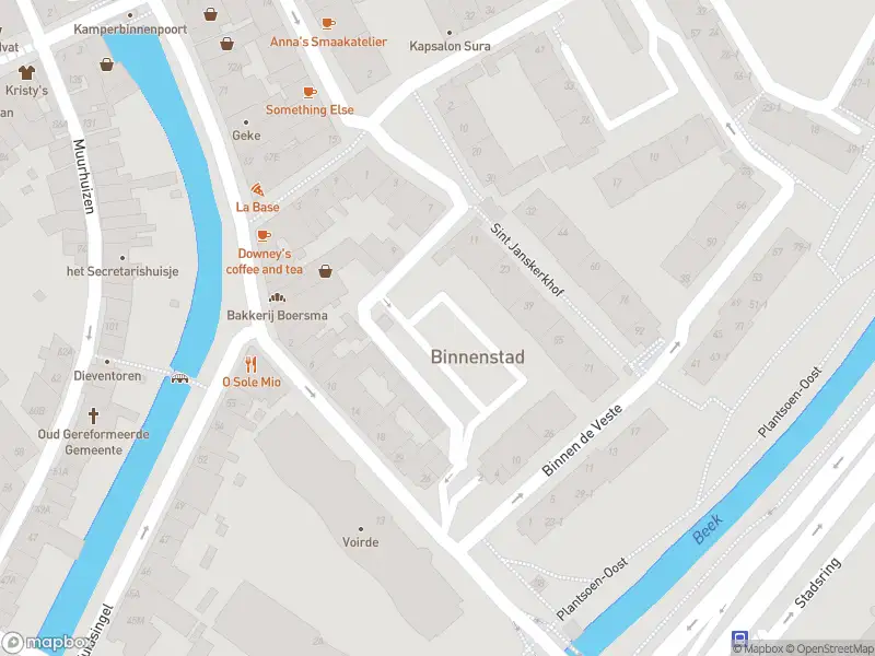 Brandweer met gepaste spoed naar de Binnen de Veste in Amersfoort