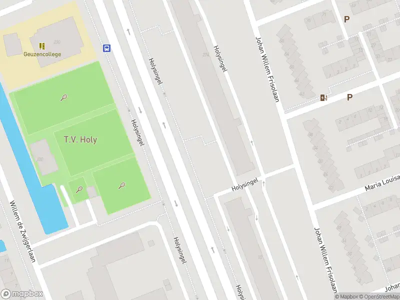 Ambulance met grote spoed naar de Holysingel in Vlaardingen