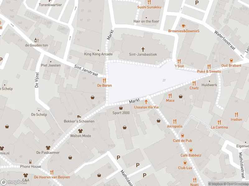 Politie naar de Markt in Oosterhout
