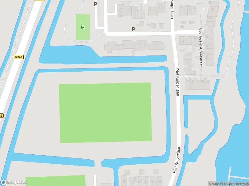 Ambulance met gepaste spoed naar de Geertje Pel-Grootstraat in Westknollendam