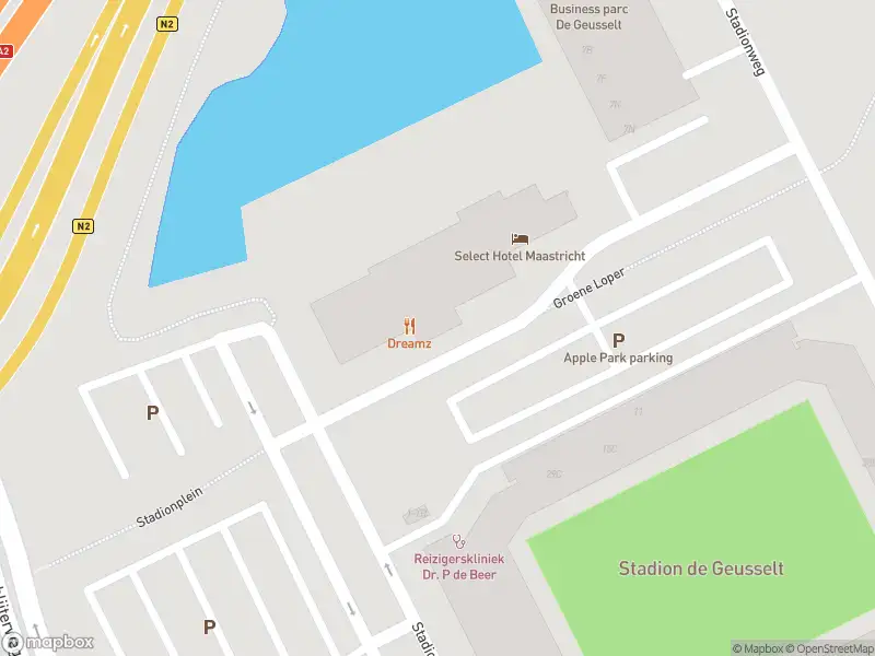 Brandweer met gepaste spoed naar de P. de Coubertinweg in Maastricht