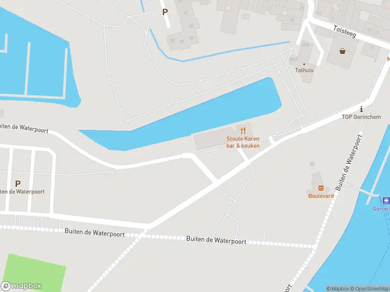 Politie naar de Buiten de Waterpoort in Gorinchem vanwege ongeval met letsel