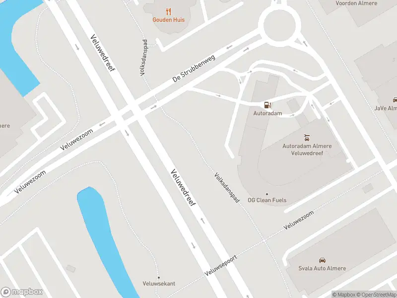 Politie naar de De Strubbenweg in Almere vanwege aanrijding met letsel