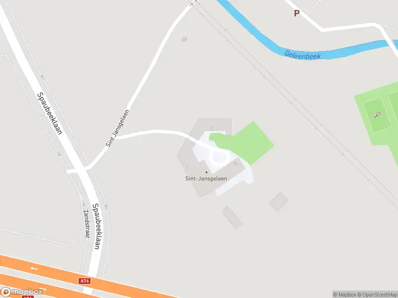 Politie naar de Sint Jansgeleen in Spaubeek vanwege aanrijding met letsel