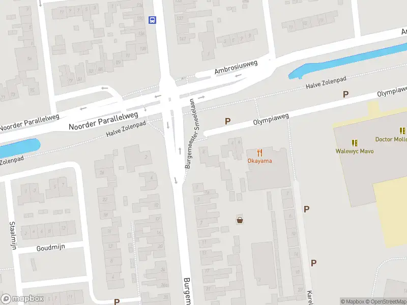 Politie met grote spoed naar de Olympiaweg in Waalwijk vanwege letsel