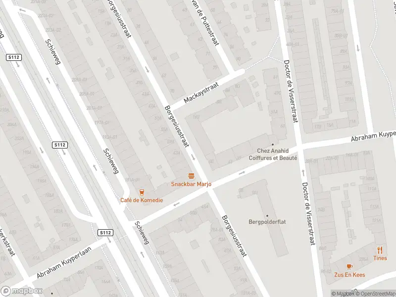 Politie naar de Abraham Kuyperlaan in Rotterdam