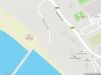 Brandweer met gepaste spoed naar de Strand Zoutelande in Zoutelande