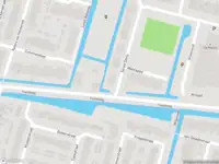 Ambulance met gepaste spoed naar de Straat Davis in Krimpen aan de Lek