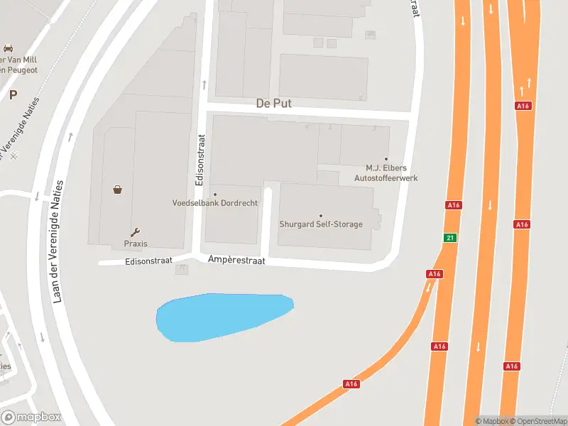 Overlastmelding Ampèrestraat in Dordrecht (South Holland)