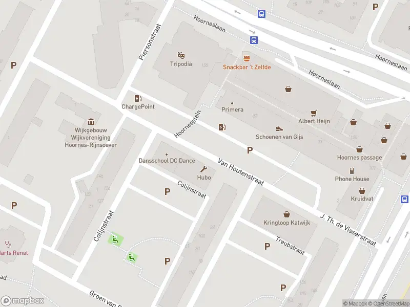 Ambulance met gepaste spoed naar de Van Houtenstraat in Katwijk