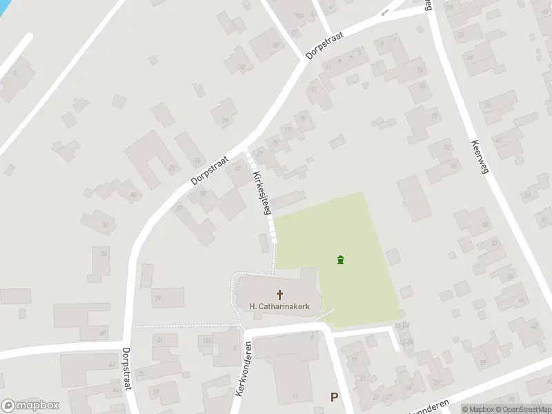 Overlastmelding Kirkesjteeg in Buchten