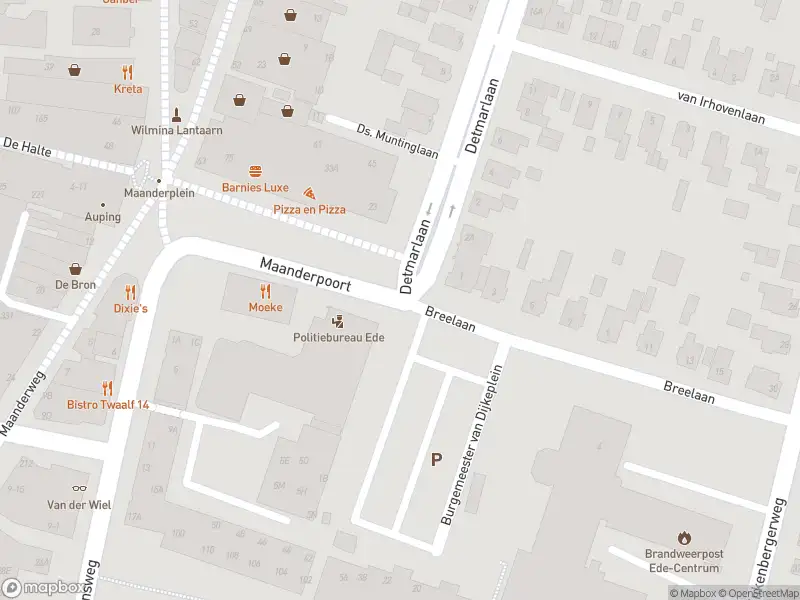 112 melding Brandweer met gepaste spoed naar de Breelaan in Ede