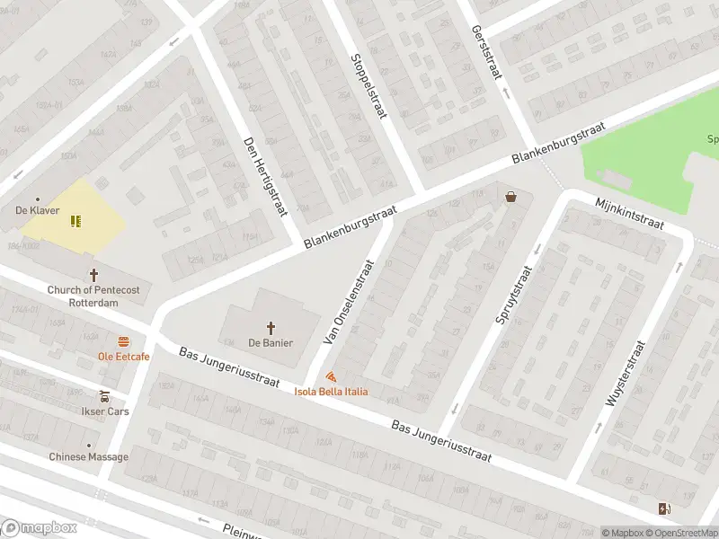 Ambulance met grote spoed naar de Blankenburgstraat in Rotterdam