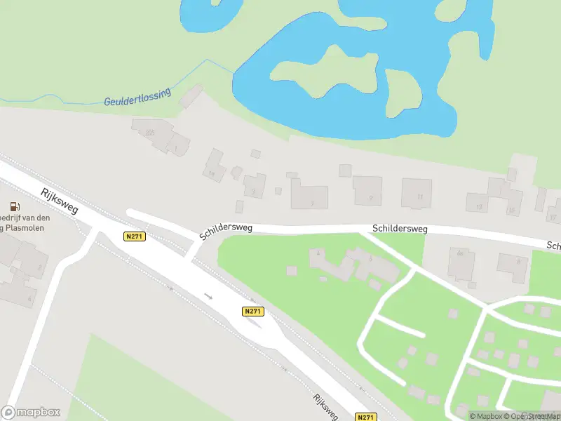 Politie naar de Schildersweg in Plasmolen vanwege aanrijding met letsel