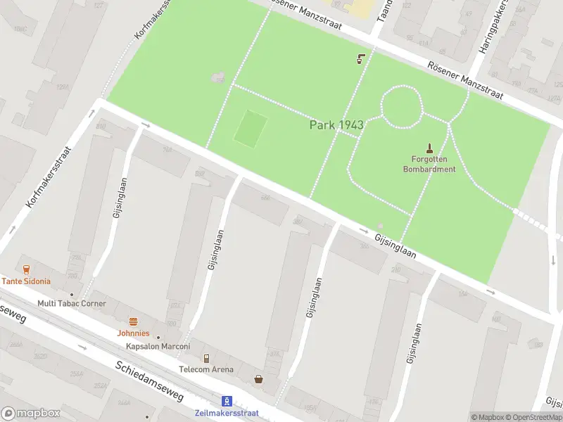 Ambulance met grote spoed naar de Gijsinglaan in Rotterdam