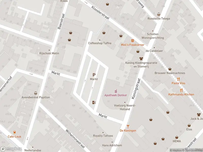 Overlastmelding Markt in Beverwijk