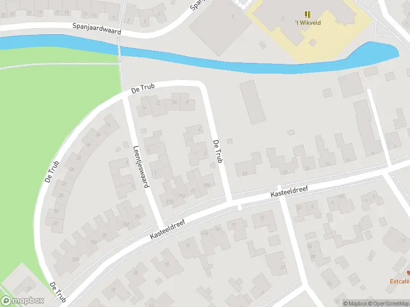 Brandweer met gepaste spoed naar de De Trub in 's-Hertogenbosch vanwege een buitenbrand