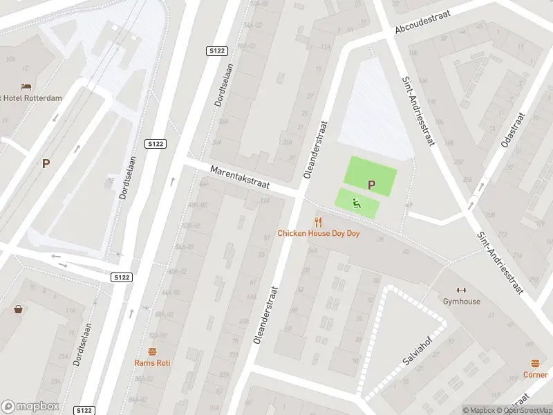 112 melding Ambulance met gepaste spoed naar de Oleanderstraat in Rotterdam