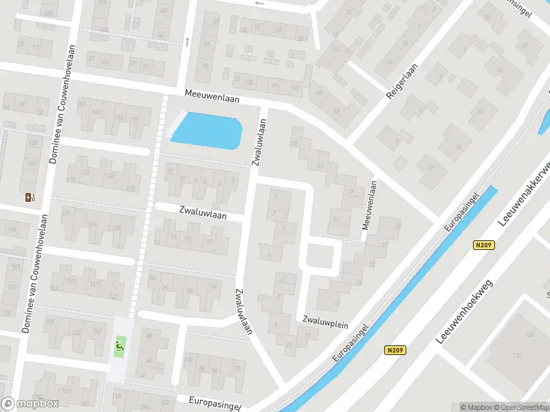 Politie naar de Zwaluwplein in Bergschenhoek vanwege ongeval met letsel