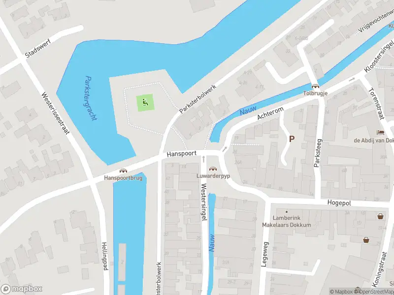 Brandweer met gepaste spoed naar de Hanspoort in Dokkum