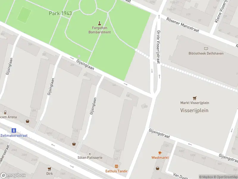 Ambulance met gepaste spoed naar de Heemraadssingel in Rotterdam
