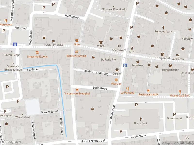 Brandweer met gepaste spoed naar de Molenstraat in Gorinchem vanwege een liftopsluiting