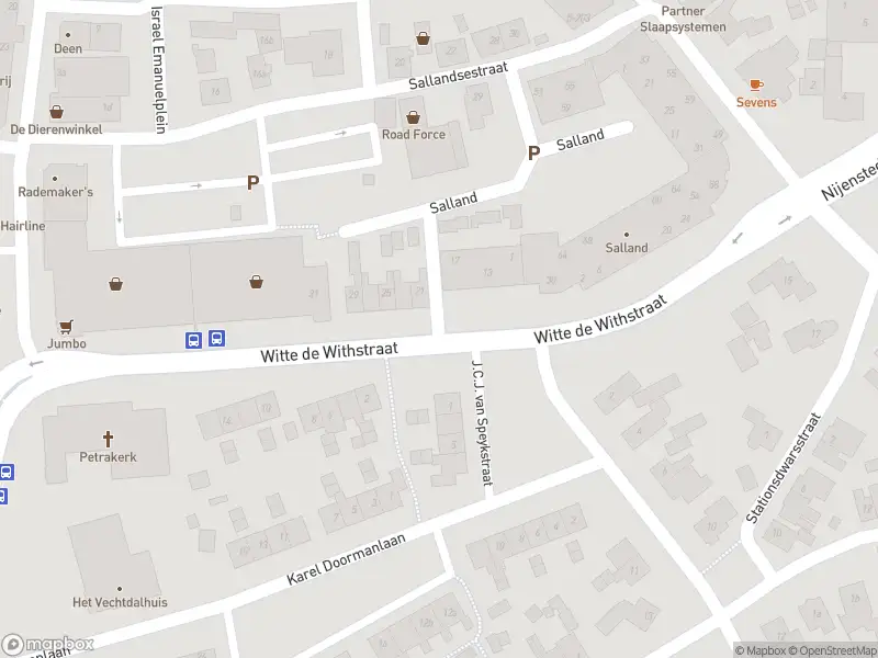 112 melding Politie naar de Witte de Withstraat in Hardenberg vanwege aanrijding met letsel