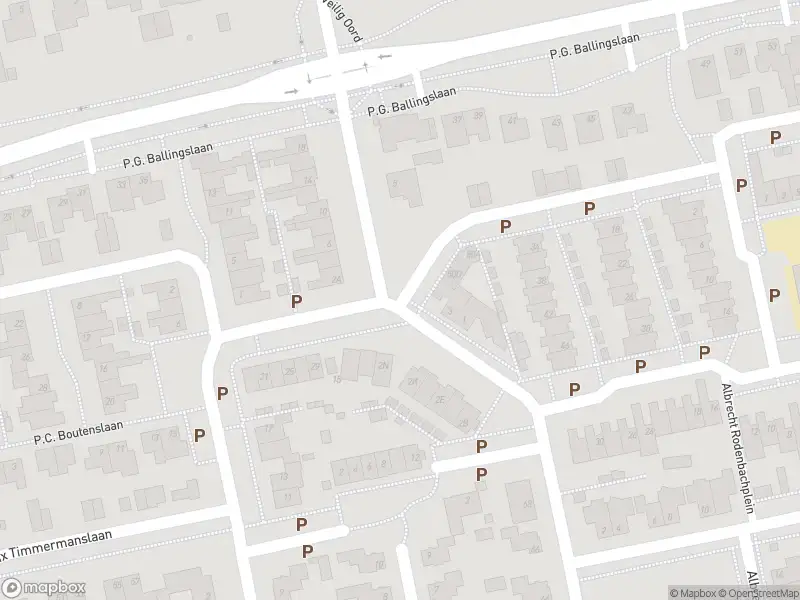 Brandweer met grote spoed naar de Arthur van Schendellaan in Bladel vanwege gebouwbrand