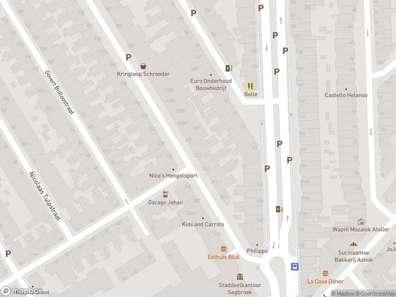 Brandweer met grote spoed naar de Prins Willemstraat in 's-Gravenhage vanwege afgaan automatisch brandalarm