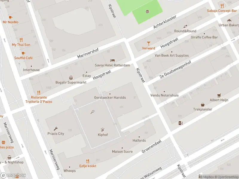 Ambulance met grote spoed naar de Kipstraat in Rotterdam