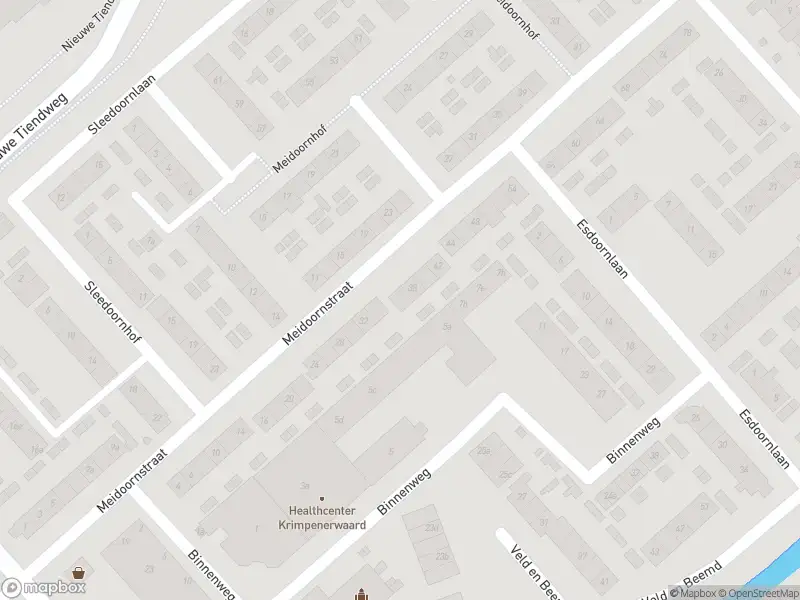 112 melding Ambulance met gepaste spoed naar de Meidoornstraat in Krimpen aan den IJssel