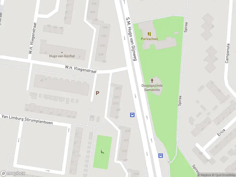 Ambulance met gepaste spoed naar de S.M. Hugo van Gijnweg in Dordrecht