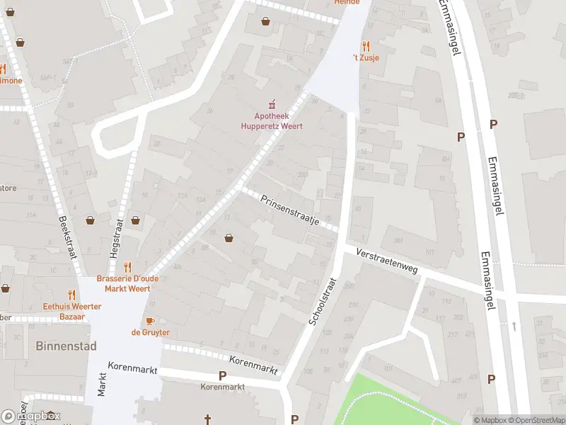 Brandweer en politie met gepaste spoed naar de Prinsenstraatje in Weert