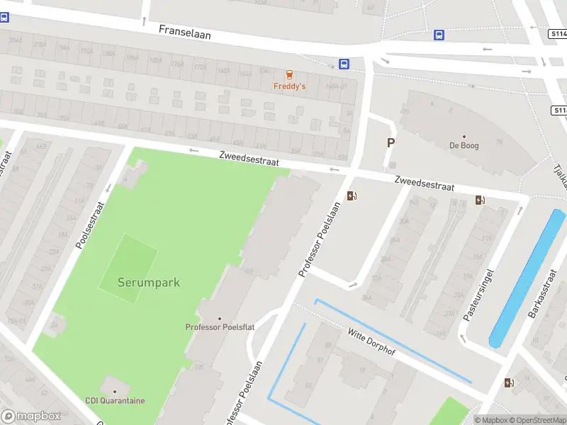 112 melding Ambulance met grote spoed naar de Prof. Poelslaan in Rotterdam