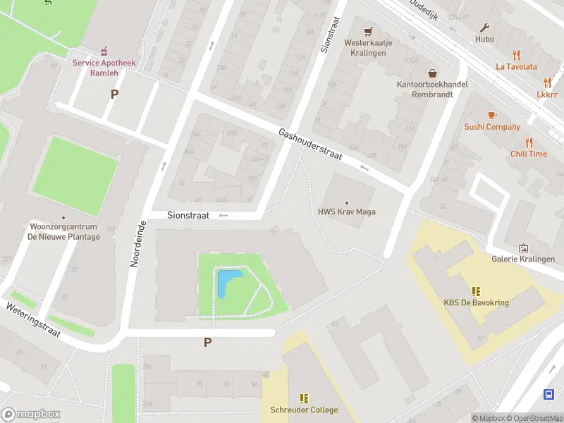 Ambulance met grote spoed naar de Sionstraat in Rotterdam