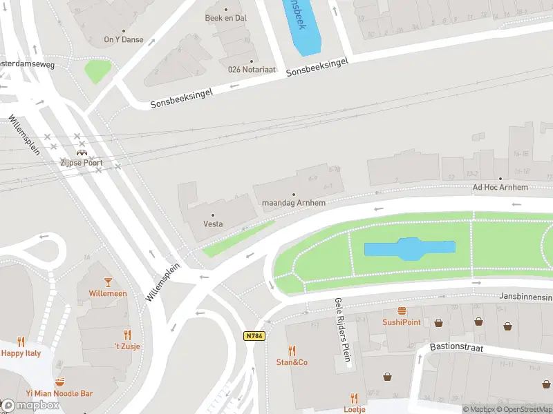 112 melding Overlastmelding Jansbuitensingel in Arnhem gesloten