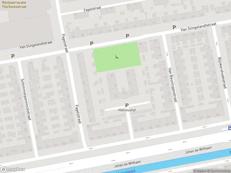 Overlastmelding Heinsiushof in Arnhem