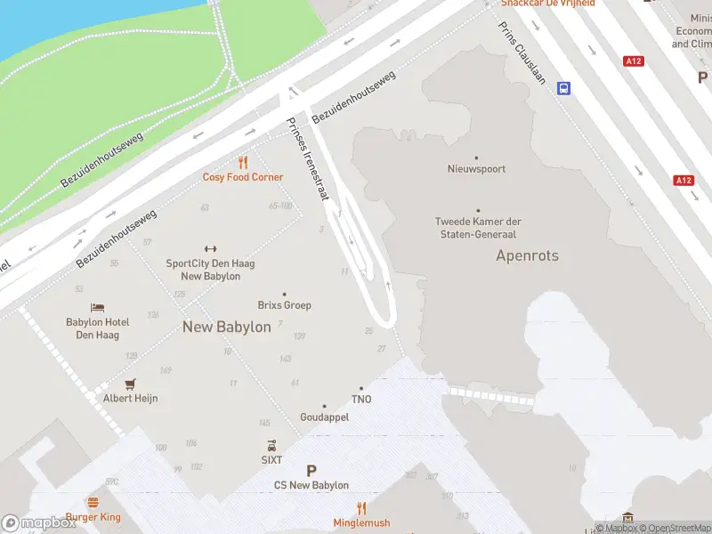 Brandweer met grote spoed naar de Prinses Irenestraat in 's-Gravenhage vanwege afgaan automatisch brandalarm