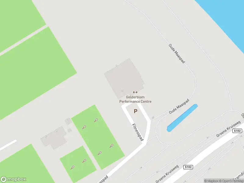 Brandweer met gepaste spoed naar de Fitnesspad in Spijkenisse vanwege een buitenbrand