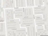 Brandweer met gepaste spoed naar de Notenhof in Barendrecht