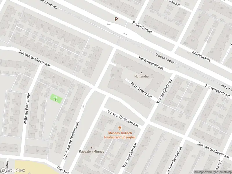 Ambulance naar de M.H. Tromphof in Katwijk