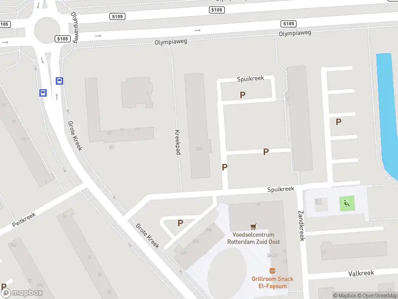 112 melding Besteld ambulance vervoer naar de Spuikreek in Rotterdam