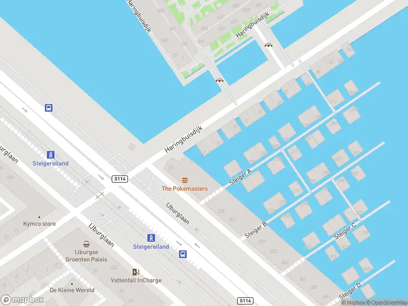 Ambulance met gepaste spoed naar de Haringbuisdijk in Amsterdam