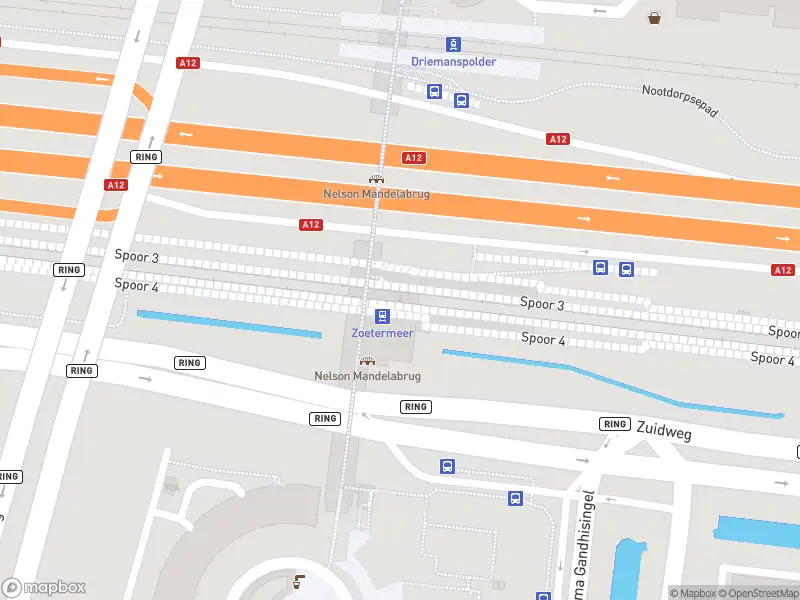 Brandweer met gepaste spoed naar de Nelson Mandelabrug in Zoetermeer