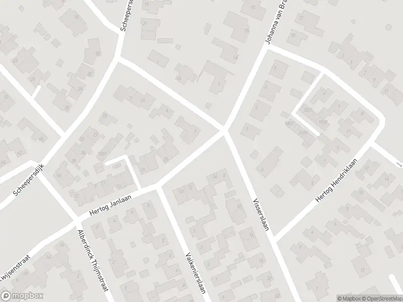 Brandweer met grote spoed naar de Visserslaan in Oisterwijk vanwege gebouwbrand