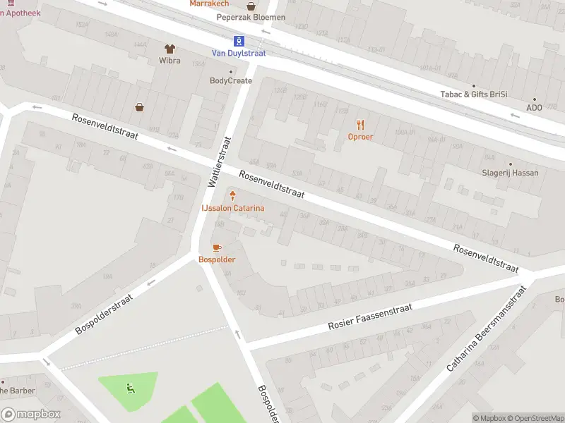 Ambulance met gepaste spoed naar de Rosenveldtstraat in Rotterdam