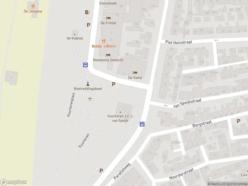 Brandweer met grote spoed naar de Vuurtorenplein in Egmond aan Zee