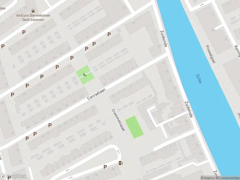 Ambulance met grote spoed naar de Abtswoudseweg in Delft